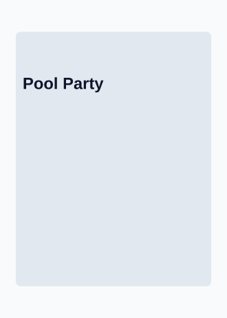 Pool Party — Social template