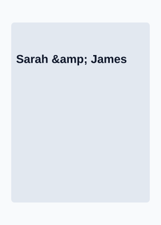 Sarah & James — Wedding template