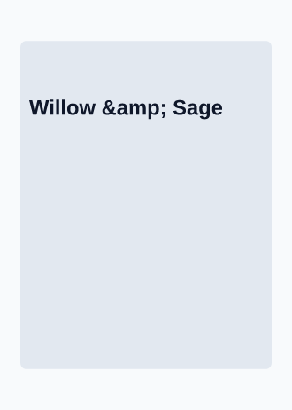 Willow & Sage — Wedding template