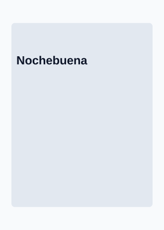 Nochebuena — Holiday invitation template