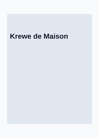 Krewe de Maison — Holiday invitation template