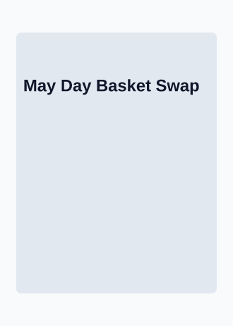 May Day Basket Swap — Holiday invitation template