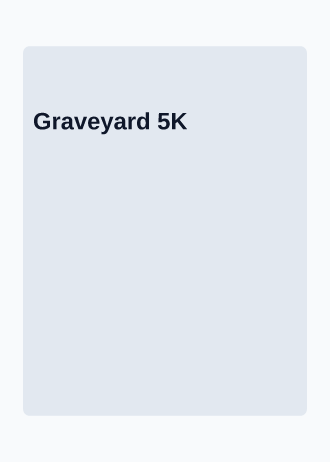 Graveyard 5K — Holiday invitation template