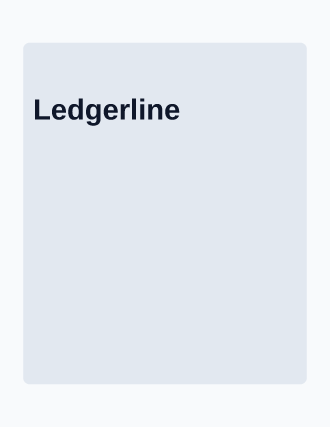 LEDGERLINE — bigtype landing — Fintech template