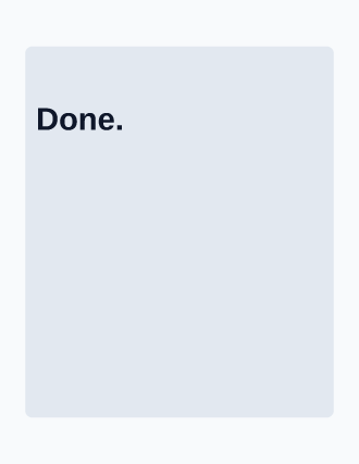 done.app — minimal-exit landing — Productivity html5 landing page template