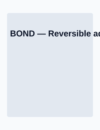 BOND — Reversible adhesives are about to unstick manufacturing — Science template