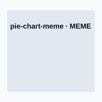 Pie Chart Meme — Meme meme template
