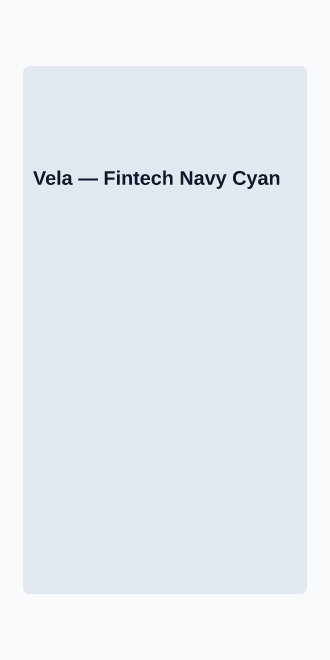 WealthNest — Fintech Navy Cyan — Micro Sites html5 microsite template