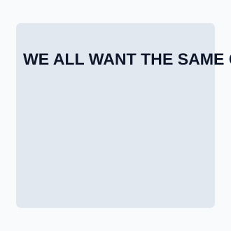 WE ALL WANT THE SAME CITY — overprint poster — Civic/Public-Service poster template