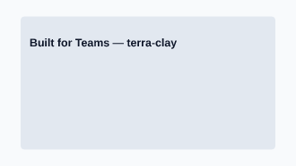 Built for Teams — Product Launch presentations3 template