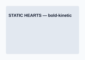 STATIC HEARTS — Music & Entertainment template