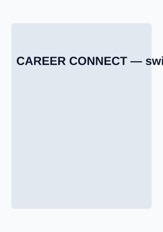 CAREER CONNECT — Corporate & Conference posters2 template