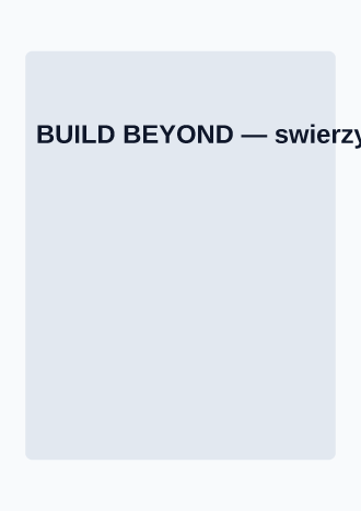 BUILD BEYOND — Corporate & Conference posters2 template