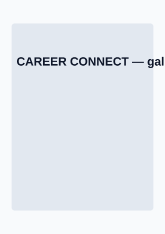 CAREER CONNECT — Corporate & Conference posters2 template