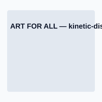ART FOR ALL — Community posters2 template