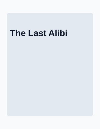 The Last Alibi — Film & Noir template