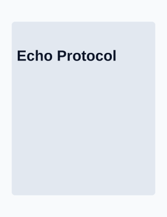 Echo Protocol — Film & Noir template