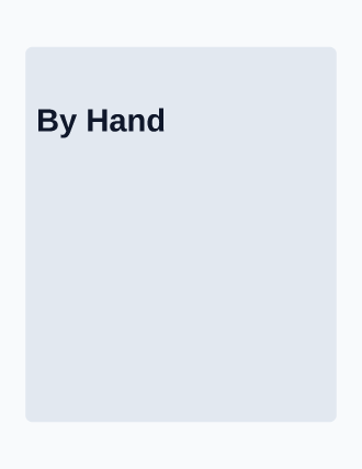By Hand — Illustrated & Handmade template