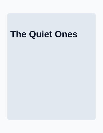 The Quiet Ones — Film & Noir template