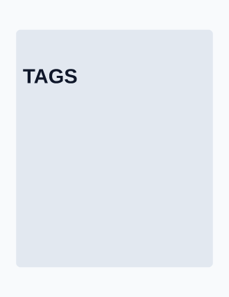 TAGS — Typographic & Brutalist template