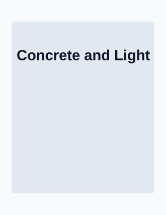 Concrete and Light — Swiss & Modernist template