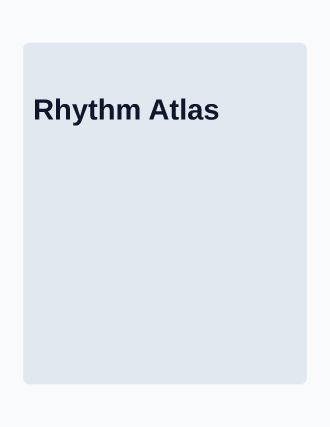 Rhythm Atlas — Illustrated & Handmade template