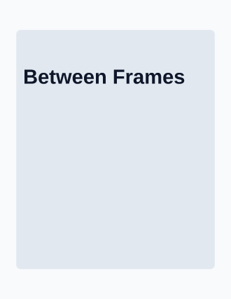 Between Frames — Contemporary & Experimental template