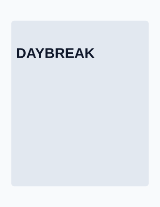 DAYBREAK — Contemporary & Experimental poster template