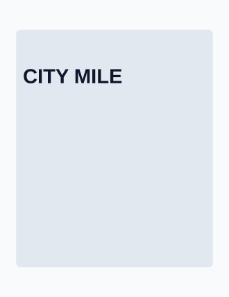 CITY MILE — Music, Festival & Events poster template