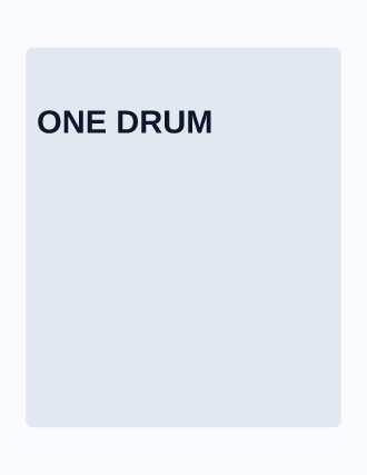 ONE DRUM — Music, Festival & Events poster template