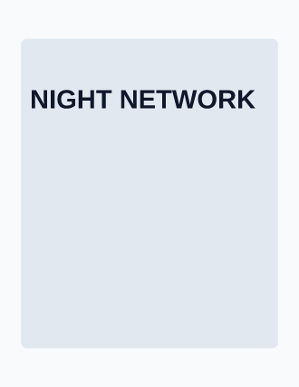 NIGHT NETWORK — Swiss & Modernist poster template