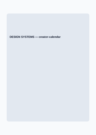 DESIGN SYSTEMS — Product & Podcast template