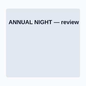 ANNUAL NIGHT — Corporate Social social template