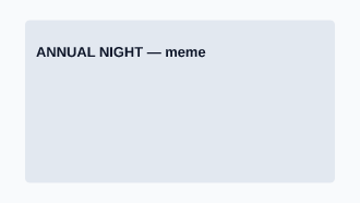 ANNUAL NIGHT — Corporate Social social template