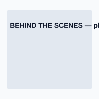 BEHIND THE SCENES — Creator Economy social template