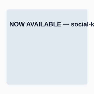 NOW AVAILABLE — Product & Podcast social template