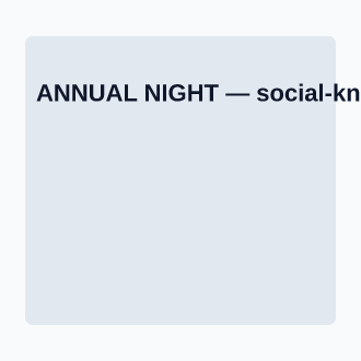 ANNUAL NIGHT — Corporate Social social template