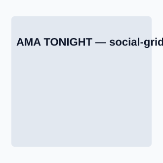 AMA TONIGHT — Creator Economy social template