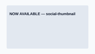 NOW AVAILABLE — Product & Podcast social template