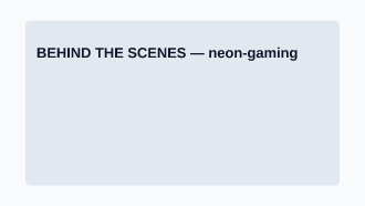 BEHIND THE SCENES — Creator Economy social template