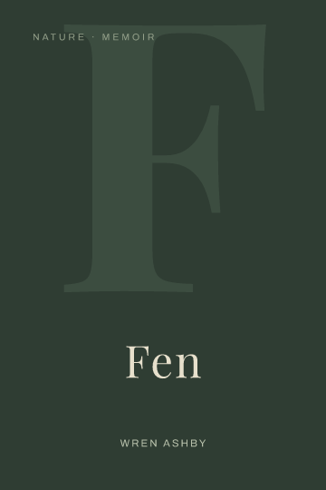 Fen — Nature Writing book cover template